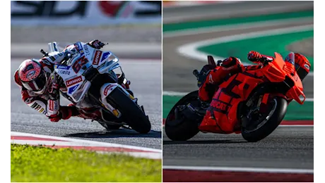 MotoGP Test Barcellona, ore 13.00: top Bagnaia, ecco Marquez in rosso