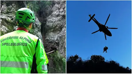 Perde l’equilibrio, precipita per 30 metri e si schianta nell’alveo del torrente: morto 26enne