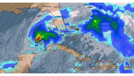 L'uragano Milton sale alla categoria 5: dichiarata l'emergenza in Florida