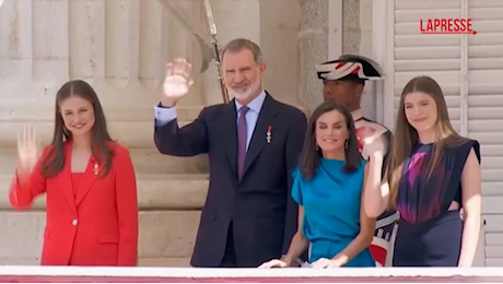 VIDEO Spagna, re Felipe VI festeggia dieci anni di regno