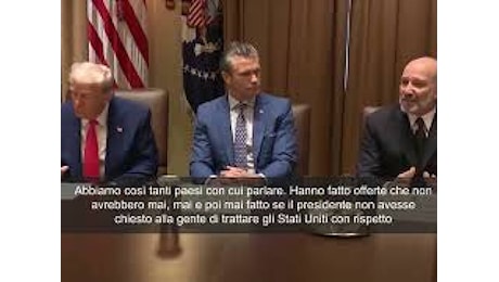 VIDEO: Lutnick (Segr. Usa): Abbiamo tanti Paesi con cui parlare, hanno fatto offerte mai viste