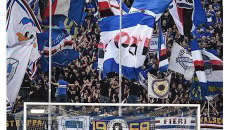 Sampdoria Cittadella, accoglienza da eroi al Ferraris per Evani e Lombardo: striscioni e dediche dei tifosi blucerchiati
