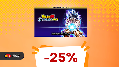 Gioca ORA a Dragon Ball: Sparking! ZERO con uno sconto del 25%!