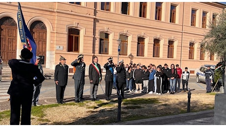 All'istituto Midossi la celebrazioni per Giornata dell'Unità nazionale e delle forze armate