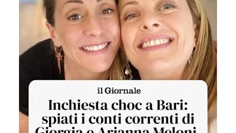 Conti dei politici spiati, Meloni: Dacci oggi il nostro dossieraggio quotidiano