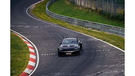 Ford Mustang GTD è l'americana più veloce al Ring: il video (in gara con il drone)