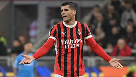 Cagliari-Milan, Morata assente