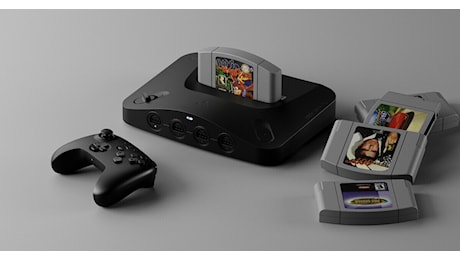 Un Nintendo 64 in 4K: Analogue 3D uscirà nel 2025 e sarà compatibile con tutte le cartucce originali