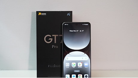 Realme GT 7 Pro, veloce come una scheggia