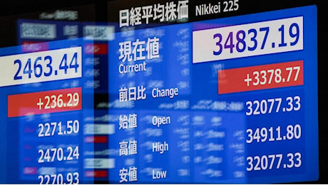 Le Borse di oggi, 6 agosto: Tokyo prova il rimbalzo