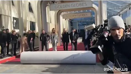 A Beverly Hills si srotola il tappeto rosso dei Golden Globes