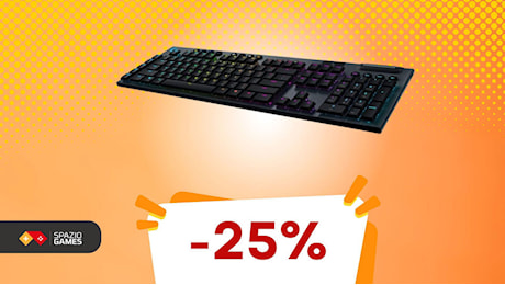 Una delle tastiere gaming più veloci sul mercato oggi vostra a un PREZZO IMBATTIBILE! -25%