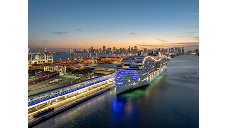 Varata a Miami la nuova ammiraglia MSC World America con Drew Barrymore e Orlando Bloom