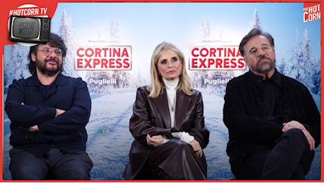 VIDEO | Lillo, Isabella Ferrari, Christian De Sica e il cuore di Cortina Express