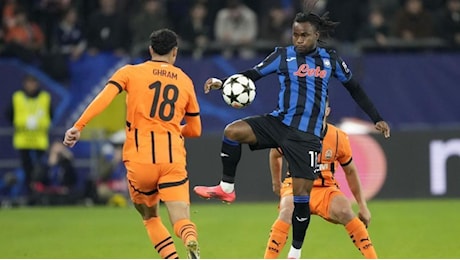 Shakhtar Donetsk-Atalanta 0-3: dominio dei nerazzurri, ancora super Lookman