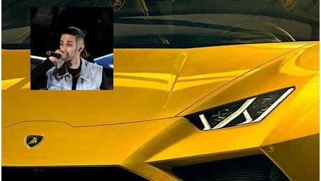 Baby Gang beccato a bordo della sua Lamborghini, viola la sorveglianza speciale