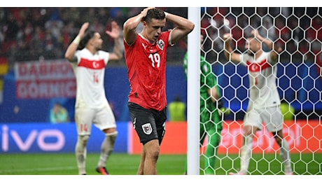 Europei, Turchia-Austria 2-1: Gunok salva Montella al 94′