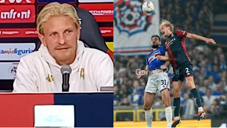 Genoa, Thorsby: “Fa male perdere il derby, momento difficile da spiegare ma dobbiamo alzare la testa”