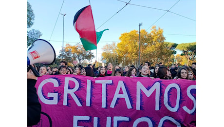 Al corteo femminista blitz contro gli agenti