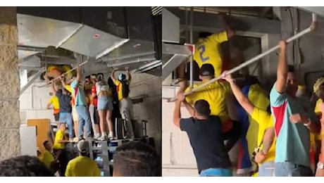 Scontri tra tifosi e polizia prima della finale: la finale Argentina-Colombia