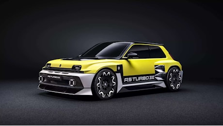 Renault 5 Turbo 3E, fenomenale ritorno del mito, elettrico e ruggente