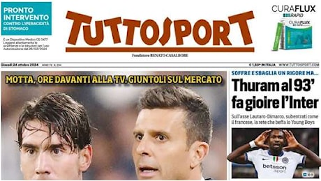 Tuttosport - Reazione da Juve