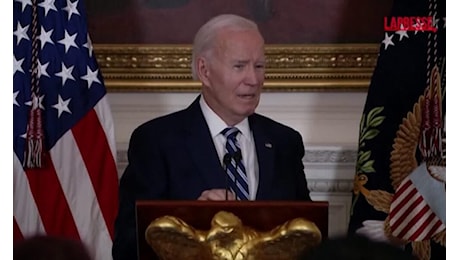 Capitol Hill, Joe Biden: “Un giorno che spero non verrà dato più per scontato”