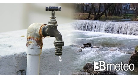 Meteo e Ambiente - In Basilicata l'acqua c'è ma non si vede, il paradosso di 30 comunità lasciate a secco