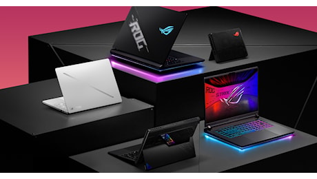 ASUS al CES 2025: i laptop da gaming, gli ultraleggeri e il piccolo ma potente Flow 13 con AMD Ryzen AI Max+ 395