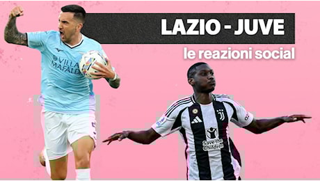 L'ha ripresa Vecino e quante critiche a Vlahovic: le reazioni social di Lazio-Juve