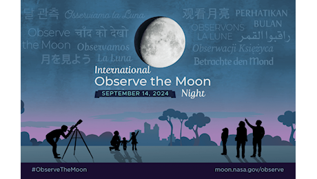 Sabato 14 settembre ci sarà l’International Observe the Moon Night