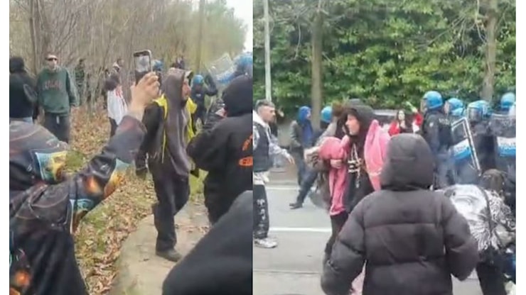 Rave a La Cassa, nel torinese: scontri con la polizia, 300 identificati, 14 feriti - Open Rave a La Cassa, nel torinese: scontri con la polizia, 300 identificati, 14 feriti - Open