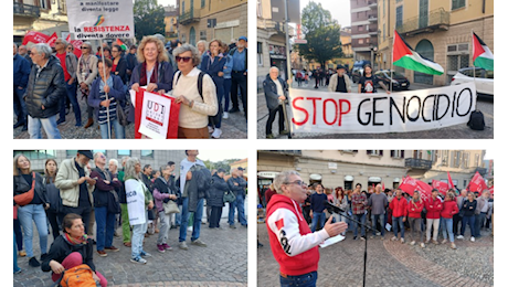 Lecco, presidio contro il Ddl Sicurezza: La resistenza è un dovere