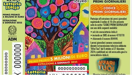 Lotteria Italia 2025: la fortuna sorride al Canavese, ecco i biglietti vincenti