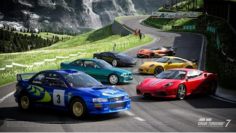 Gran Turismo 7 ottiene l'aggiornamento 1.49 con 6 auto, il nuovo circuito alpino e fisica migliorata