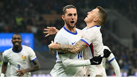 Nations League, Italia-Francia 1-3: Rabiot strappa il primo posto agli Azzurri