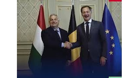 Orban a Bruxelles per avvio presidenza ungherese Ue: È ora di rendere l'Europa di nuovo grande