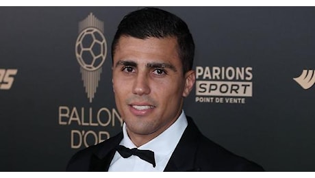 Rodri vince il Pallone d'Oro 2024