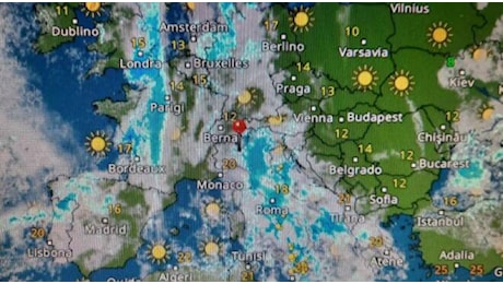 Le due costiere sotto una bomba d’acqua (Video radar meteo) segui la diretta