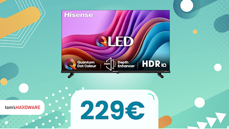 Non lasciarti sfuggire questa smart TV QLED da 40'' a PREZZO SCONTATO!