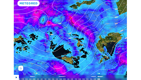 È imminente un peggioramento meteo sull'Italia, rischio forte maltempo per il ponte dell'Epifania?