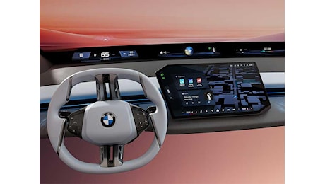 BMW presenta al CES 2025 di Las Vegas il nuovo Panoramic iDrive