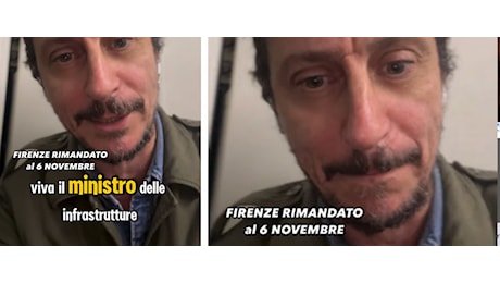 Luca Bizzarri salta lo spettacolo e accusa Salvini: Il treno è in ritardo, ma è pieno di immigrati (video)