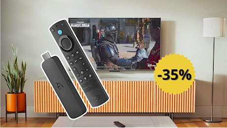 Fire TV Stick 4K Max, l'offerta imperdibile di Amazon