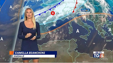 Meteo, giovedì 26 Italia divisa in due: Maltempo al Nord, Estate al Sud