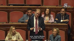 Inchiesta Fanpage, Malan difende la collega Mieli in Senato: “FdI condanna ogni razzismo e antisemitismo, gesti inaccettabili”
