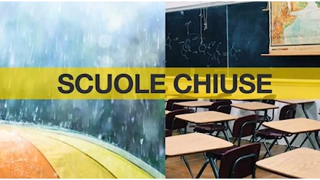 Allerta meteo: Giovedì 3 Ottobre scuole chiuse in numerosi comuni [ELENCO]