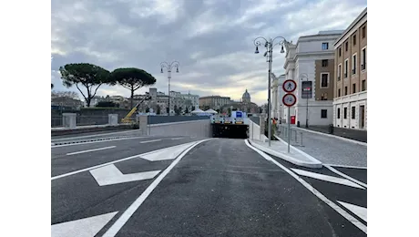 Roma, inauguratala la nuova piazza Pia. Meloni: è il metodo Giubileo