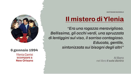 Ylenia Carrisi, le parole strazianti di Al Bano: “Ero innamorato di mia figlia, sintonizzata sui bisogni degli altri”