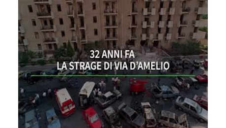 32 anni fa la strage di via D'Amelio